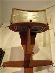 ANTIQUE STEREOSOPE VIEWER PAT APR 12,1904 WITH 70 CARDS & 5 POST CARDS